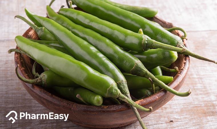 Green Chilli: Health Benefits, Uses & Potential Side Effects