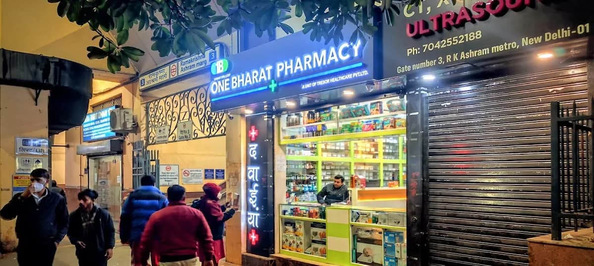 One Bharat Pharmacy - RK Ashram Metro Station