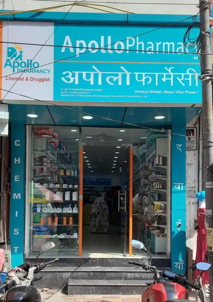 Apollo Pharmacy Mayur Vihar Phase 1 Acharya Niketan