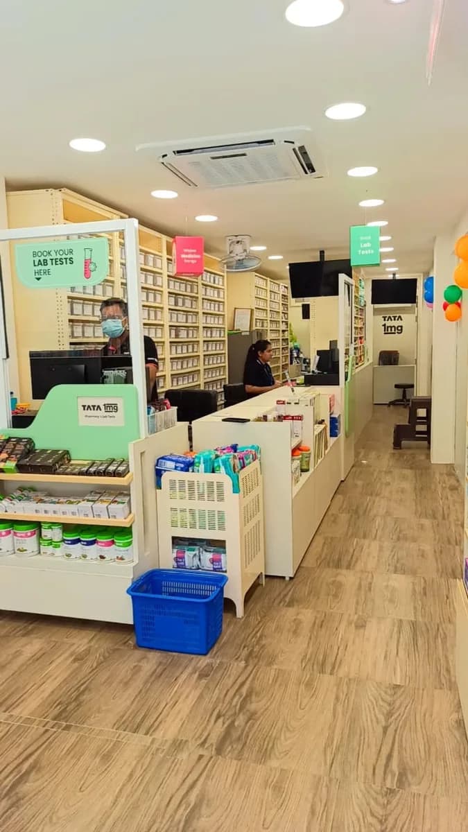 Tata 1mg Pharmacy & Lab Tests