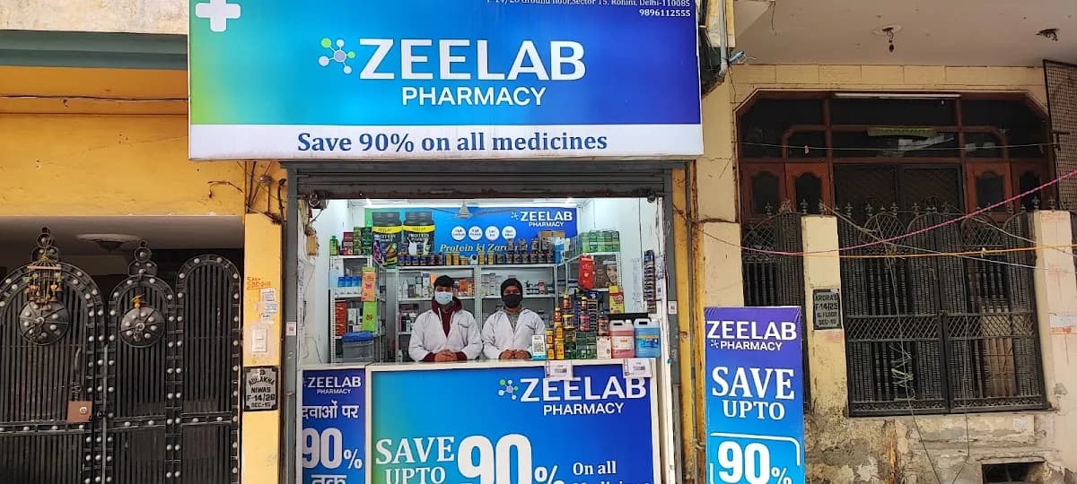 ZEELAB Pharmacy - Sector 15 Rohini