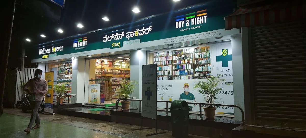 Wellness Forever Pharmacy - HRBR Layout, Bengaluru