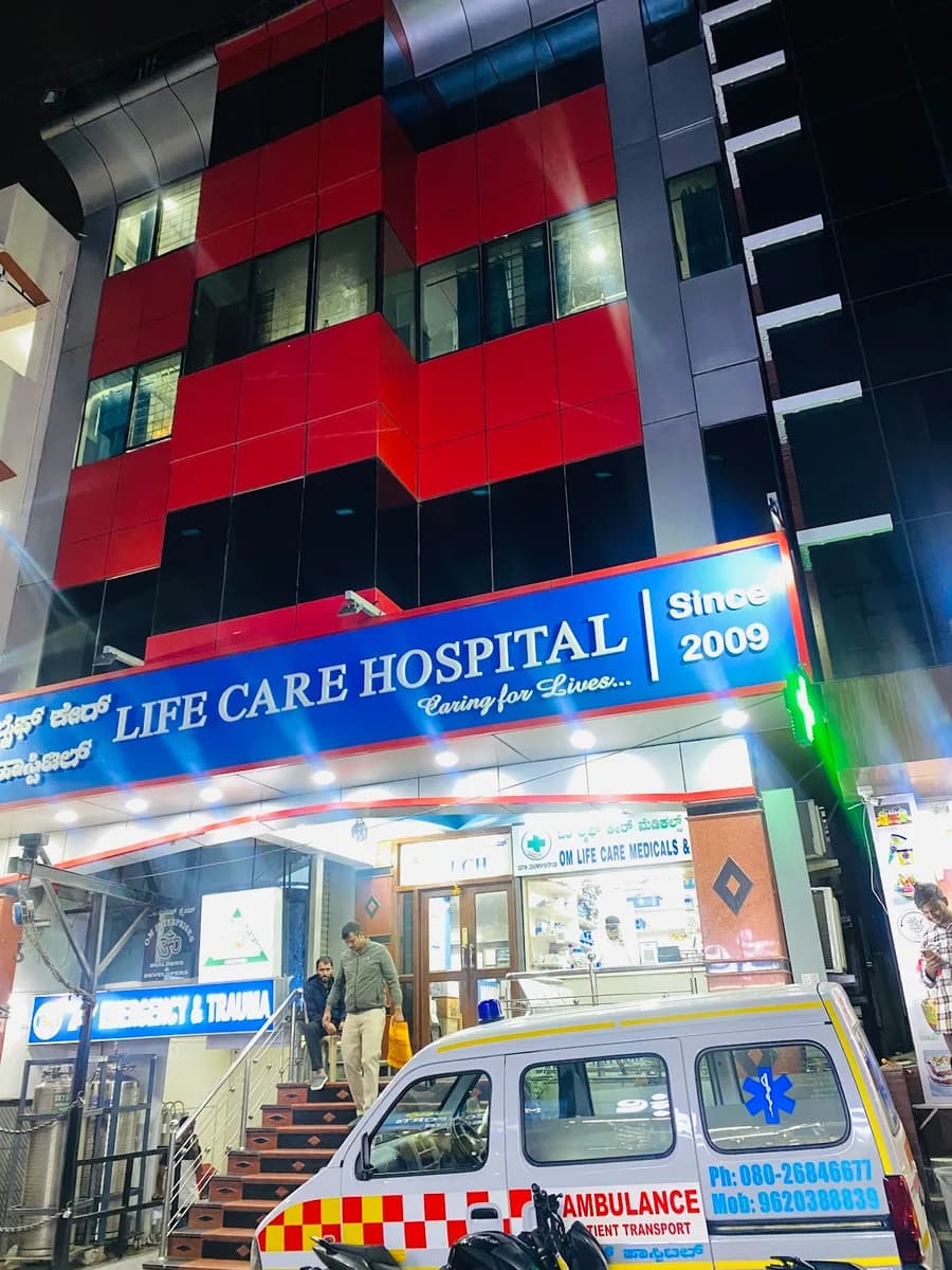 OM LIFE CARE MEDICALS & GENERALS-BTM Layout in LIFE CARE HOSPITAL.