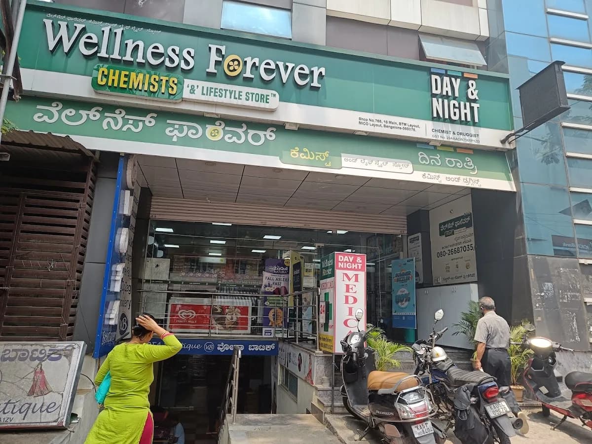 Wellness Forever Pharmacy - Kuvempu Nagar, BTM Layout