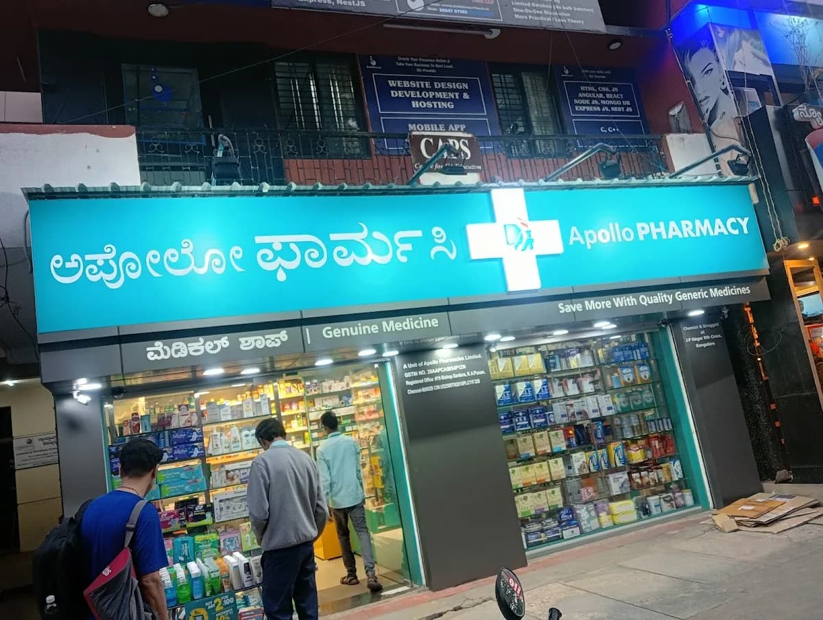 Apollo Pharmacy JP Nagar 9th Cross Road