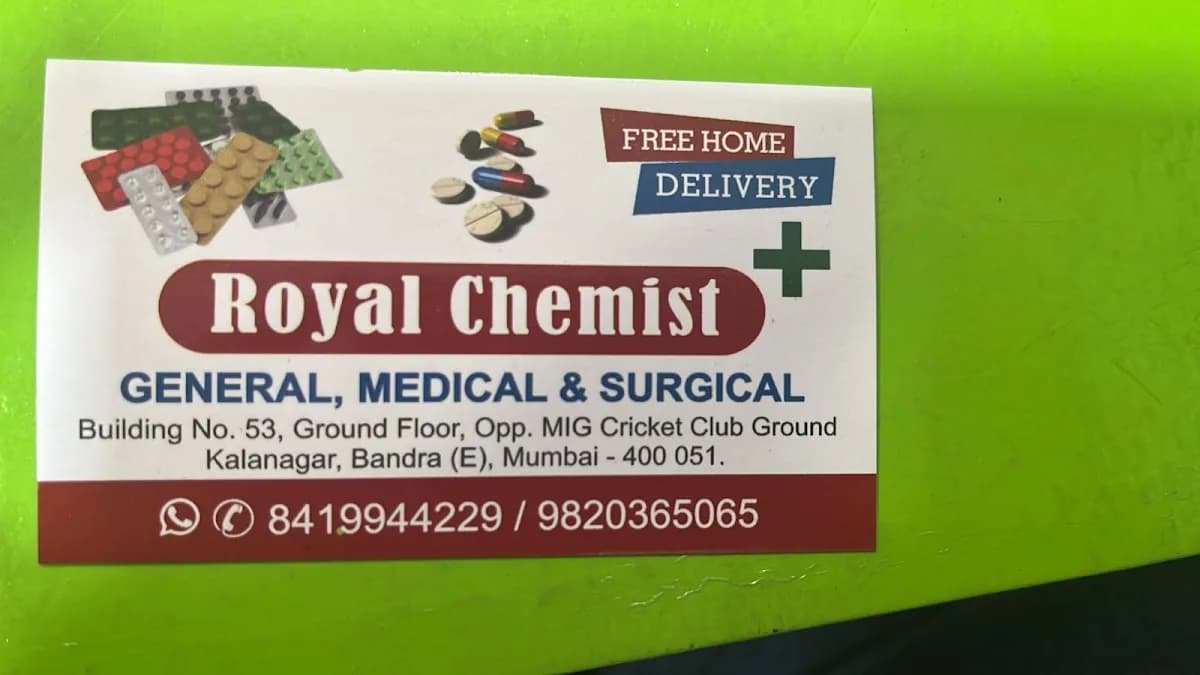 Royal Chemist - Medical in Bandra East | Pharmacy In Bandra | General, Medical & Surgical | Chemist image 1