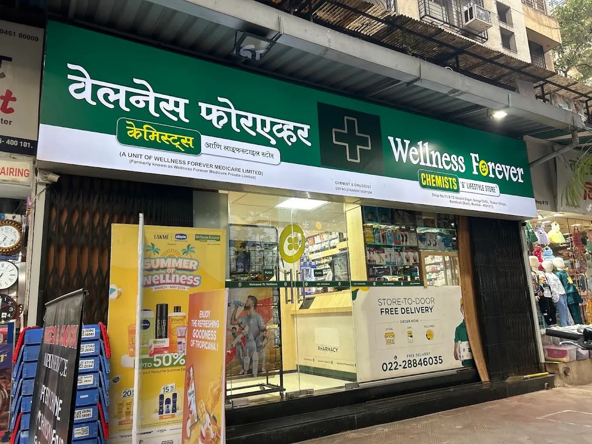 Wellness Forever Pharmacy - Thakur Village, Kandivali E image 1