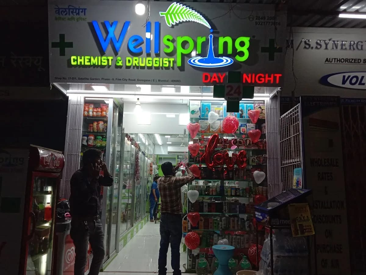 Wellspring chemist &druggist day night