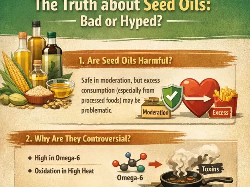The Truth About Seed Oils: Harmful or Hyped?