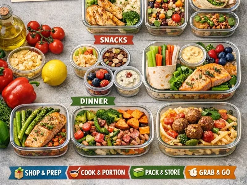 Meal Prepping for Beginners: A Complete Weekly Guide